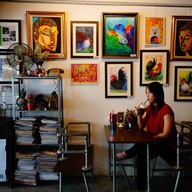 บรรยากาศ Cafe de Porto