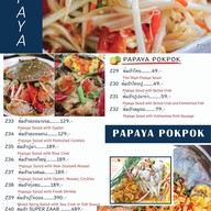 เมนู Zaabnoir Runway Delivery