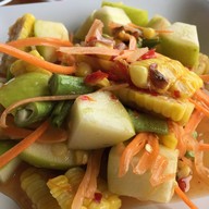 สวนส้มตำ วัดพระธาตุลำปางหลวง