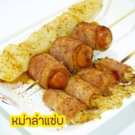ไจ้แอ้นลูกชิ้นปลาระเบิคWalking market ไจแอ้นลูกชิ้นปลาระเบิคWalking market