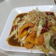 เมนูของร้าน ตำแหล Central Marina