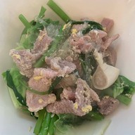 หมูสด ผักสด ตลาดนัดมีเดียร์ ร้านเสือหมูสด & ไข่มุกหมูสด เสือหมูสด หมูกระทะ สาขาตลาดนัดมีเดียร์