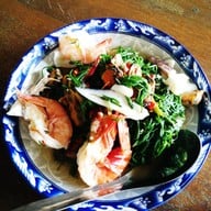 เมนูของร้าน ครัวริมอ่าว บางตะบูน