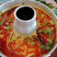 เมนูของร้าน ส้มตำ ปลาเขื่อน