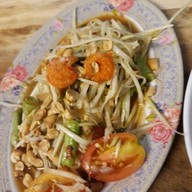 เมนูของร้าน ชะเอมตำแซ่บ ยำยั่ว อีสานแจ่วฮ้อนรสเด็ด บางหว้า