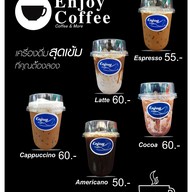 เมนู Enjoy Coffee เอ็นจอย ค๊อฟฟี่