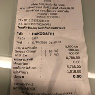 ร้านอาหารญี่ปุ่นฮอกไกโด สาขาใหญ่ สุรวงศ์ ดุ๊กทาวเวอร์