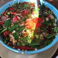 เมนูของร้าน ส้มตำหน้าจวนระนอง