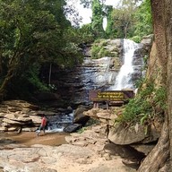 บรรยากาศ น้ำตกตาดหมอก