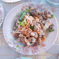 เมนูของร้าน ป้าดา ลาบเป็ด ลาบไก่งวง