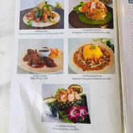 เมนูของร้าน Krit Thai Residence