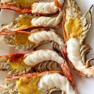 เมนูของร้าน รวยกุ้งเผา