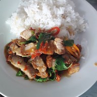 อาหารตามสั่งแสงจันทร์ แก้วอินทร์ บางใหญ่