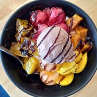 เมนูของร้าน ข้าวโดนแกง ปั้มบางจาก วังน้อย