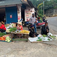 บรรยากาศ ตลาดสดแม่สลอง