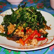 เมนูของร้าน เจ๊เป็ด ฟรีข้าวต้ม เหนือคลอง เหนือคลอง