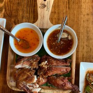 เมนูของร้าน ไพบูลย์ไก่ย่าง  บีลีฟการ์เด้นรังสิต