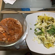 ใบเฟิร์นขนมจีนน้ำยากั้ง