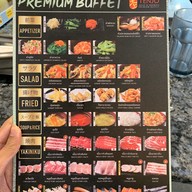 เมนู Tenjo Sushi & Yakiniku Premium Buffet Zpell, Future Park Rangsit