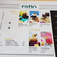 เมนู Ratio coffee relation ลาดพร้าว ซ.19