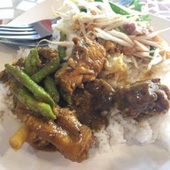 เมนูของร้าน ข้าวหอมแกงใต้/ข้าวแกงข้าวราดแกง ขนมจีน ซอยพระยาสุเรนทร์