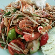 ส้มตำ ตัวแม่ (ตำ ยำ ต้ม น้ำปั่น ) ข้างศรีสวัสดิ์สาขาแยกบ้านบุญส่ง