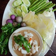เมนูของร้าน บ้านท่าตำหนัก