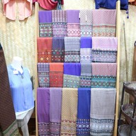 บรรยากาศ ศูนย์ผ้าหมักโคลน บ้านนาต้นจั่น