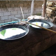 บรรยากาศ ศูนย์ผ้าหมักโคลน บ้านนาต้นจั่น