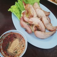 เมนูของร้าน ร้านป้าซิ้วส้มตำ-ยำปูเย็น แหลมฉบัง