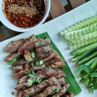 เมนูของร้าน The Three Little Pigs ท่าตลาด