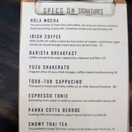Specs on Specialty Specs on Specialty coffee