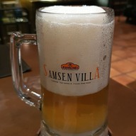 เมนูของร้าน สามเสนวิลล่า ต้นตำรับเบียร์วุ้นแก้วแช่เจ้าแรกของไทย สาขาพญาไท