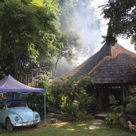 บรรยากาศ เดอวา Deva Bamboo Café