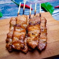 เมนูของร้าน หมูปิ้งป้าแขก