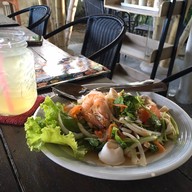 เมนูของร้าน เดอวา Deva Bamboo Café