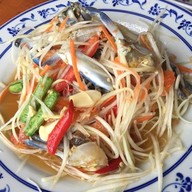 เมนูของร้าน บ้านริมน้ำ