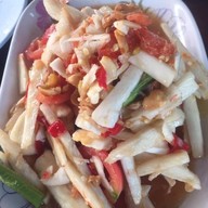 เมนูของร้าน เจ๊อีฟครกแตก