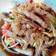 เมนูของร้าน เจ๊อีฟครกแตก