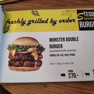 เมนู TEDDY's Burgers Sukhumvit 49