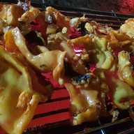 หมูปิ้งโบราณ-ครัวในบ้าน .