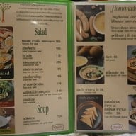 เมนู ยามเย็น green restaurant ถนนอุทยาน