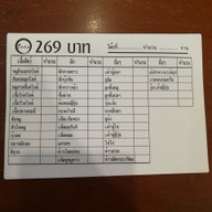 เมนู Kenta Shabu Nakhonpathom นครปฐม