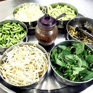 เมนูของร้าน สมพรขนมจีนซาวน้ำ เตาปูน
