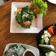 เมนูของร้าน ร้านข้าวใหม่ปลามันAmphawa -