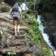 บรรยากาศ น้ำตกโตนไทร