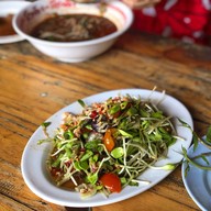 น้ำมะพร้าวนมสดปั่นชนบท