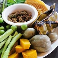 เมนูของร้าน บ้านสวนเขาคราม