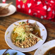 น้ำมะพร้าวนมสดปั่นชนบท