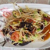 เมนูของร้าน ยำแซ่บสามพี่น้อง